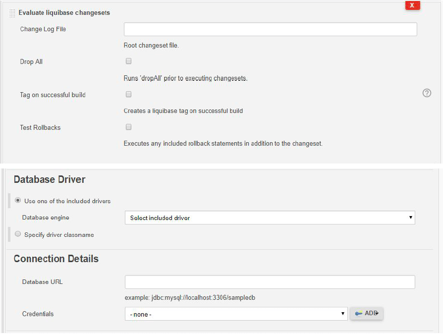 Setup Liquibase for database version control