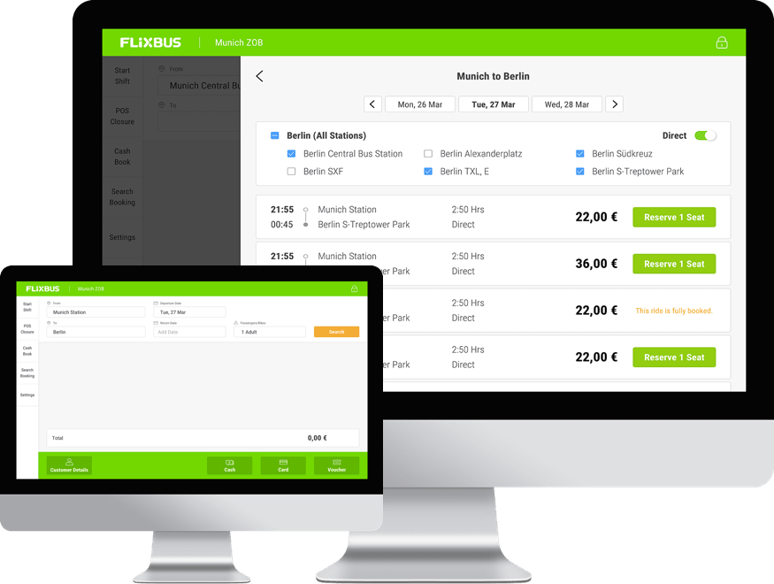 App Prototype for Flixbus