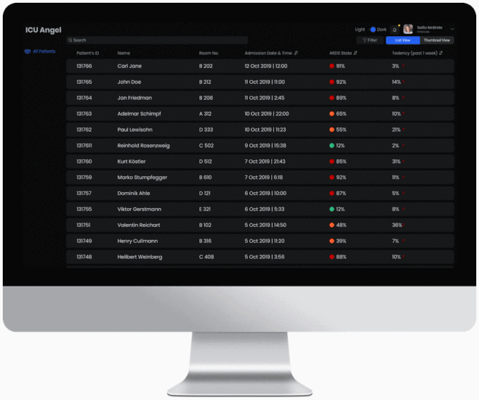 ICU Angel Healthcare App