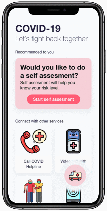 Covido Healthcare App